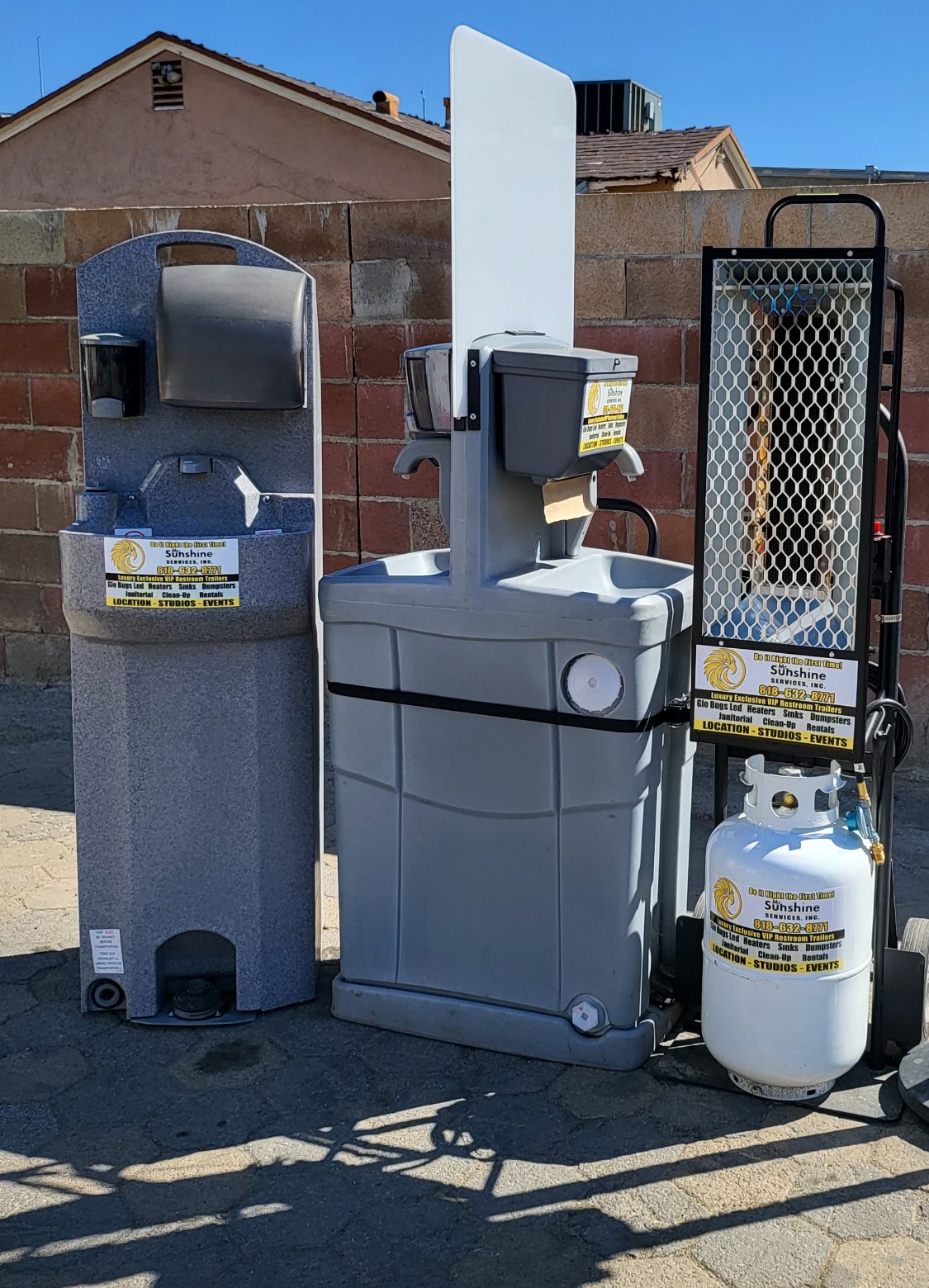 Portable Sink Washing Stations (Single and Double)